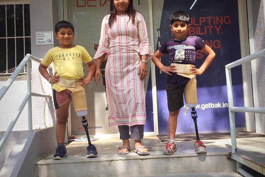 Artificial Limbs drive amidst the challenging time of lockdown in Ahmedabad, Gujarat